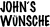 John‘s
Wünsche